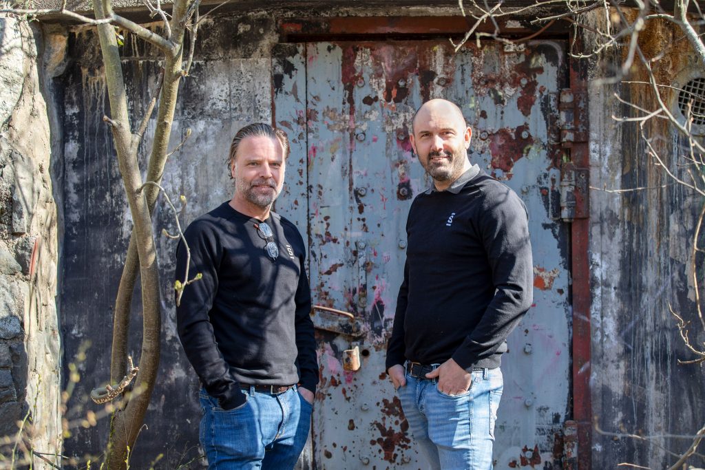 Kaj och Patric från Skyddsrumsspecialistens ledning.